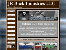 Tablet Screenshot of jrbuckindustries.com